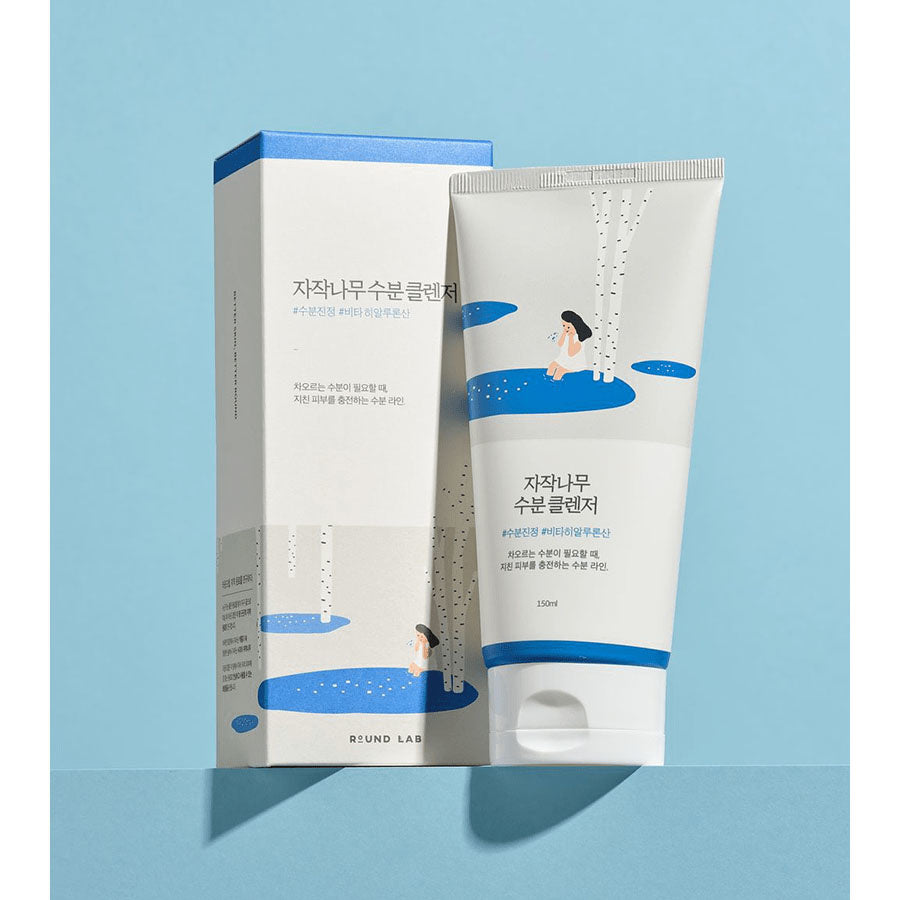 Round lab birch juice nettoyant visage