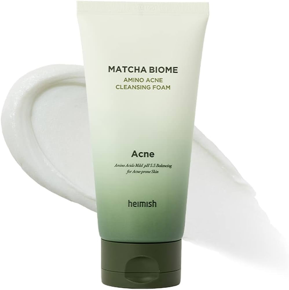 Heimish matcha biome cleansing foam