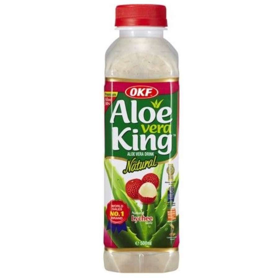 OKF Boisson à l'aloe vera avec lychee