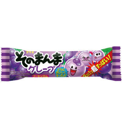 SONOMANMA Chewing gum au cœur fondant goût raisin 14,4g