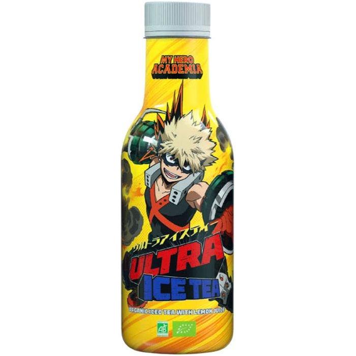 ULTRA POP Boisson Bio Ultra Ice Tea Bakugo Saveur Citron 50 CL GATSU GATSU