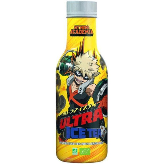 ULTRA POP Boisson Bio Ultra Ice Tea Bakugo Saveur Citron 50 CL GATSU GATSU