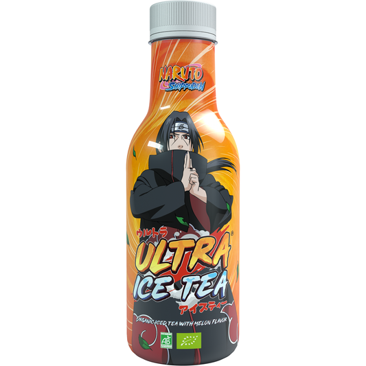ULTRA POP Boisson Bio Ultra Ice Tea Itachi Saveur Melon 50 CL GATSU GATSU