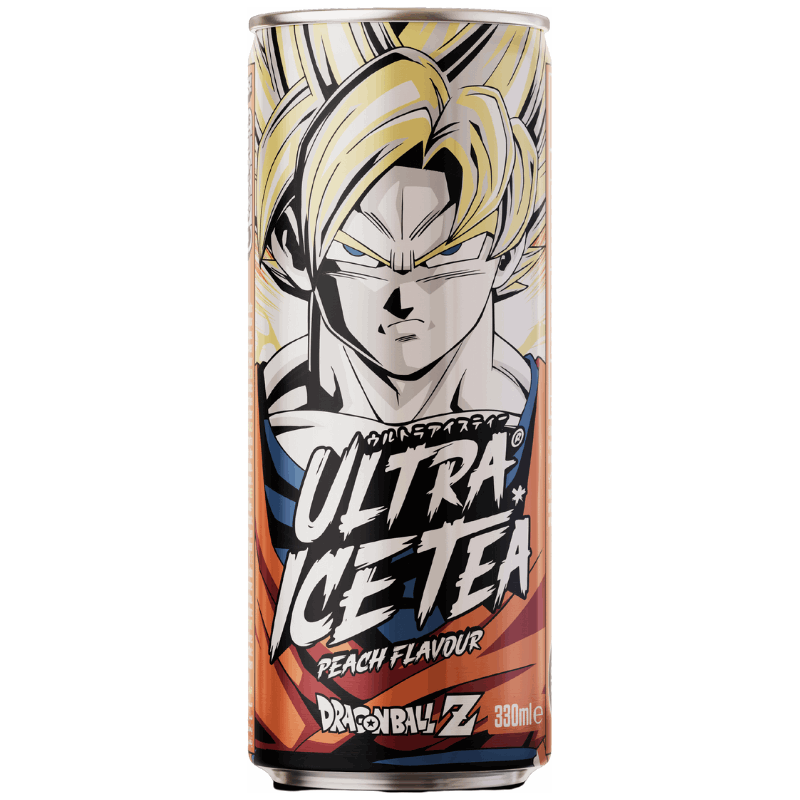 ULTRA POP Canette Ice Tea Goku Saveur Peche GATSU GATSU