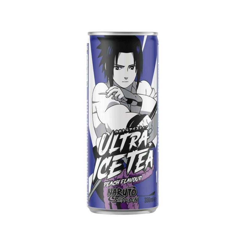 ULTRA POP Canette Ice Tea Sasuke Saveur Peche GATSU GATSU