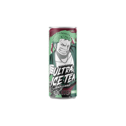 ULTRA POP Canette Ice Tea Zorro Saveur Peche GATSU GATSU