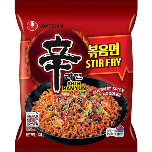 NONGSHIM Nouilles Instantanées Shin Ramyun sauté stir fry 131g