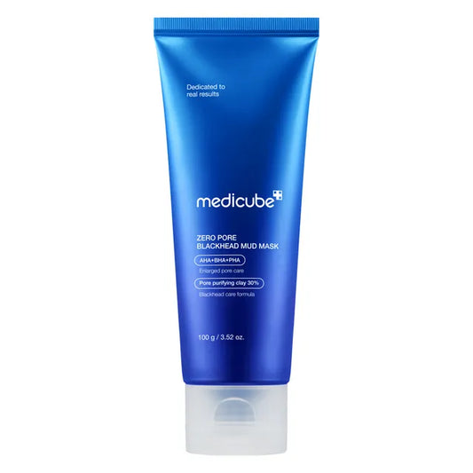 medicube - Zero Pore Blackhead Mud Mask - Masque à l’argile anti-points noirs