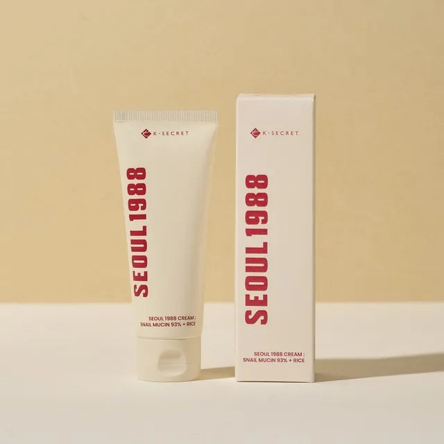 KSECRET - SEOUL 1988 Cream : Snail Mucin 93% + Rice - Crème
