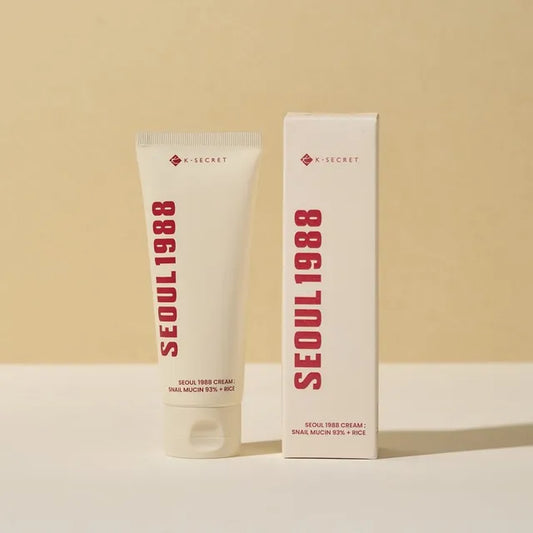 KSECRET - SEOUL 1988 Cream : Snail Mucin 93% + Rice - Crème