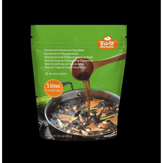 BAI SHAN ZU Base de soupe champignon 360g - GATSU GATSU
