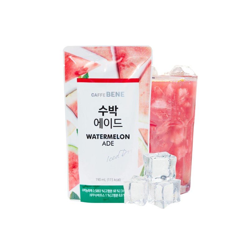 Boisson Coréenne pastèque en pochette 190ml - GATSU GATSU