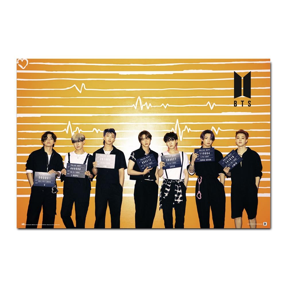 BTS - Police Dept - Poster 61x91cm - GATSU GATSU