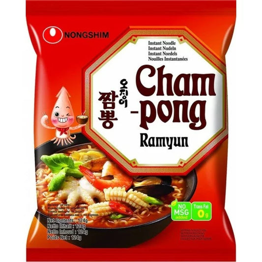NONG SHIM Soupe nouilles champong 120g