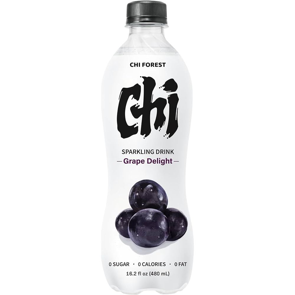 Chi Forest - Eau pétillante Raisin 480ml - GATSU GATSU