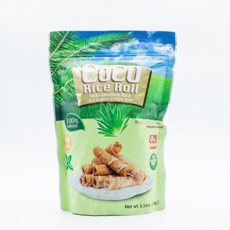 COCO CRISPY Roll riz au pandan 100g - GATSU GATSU