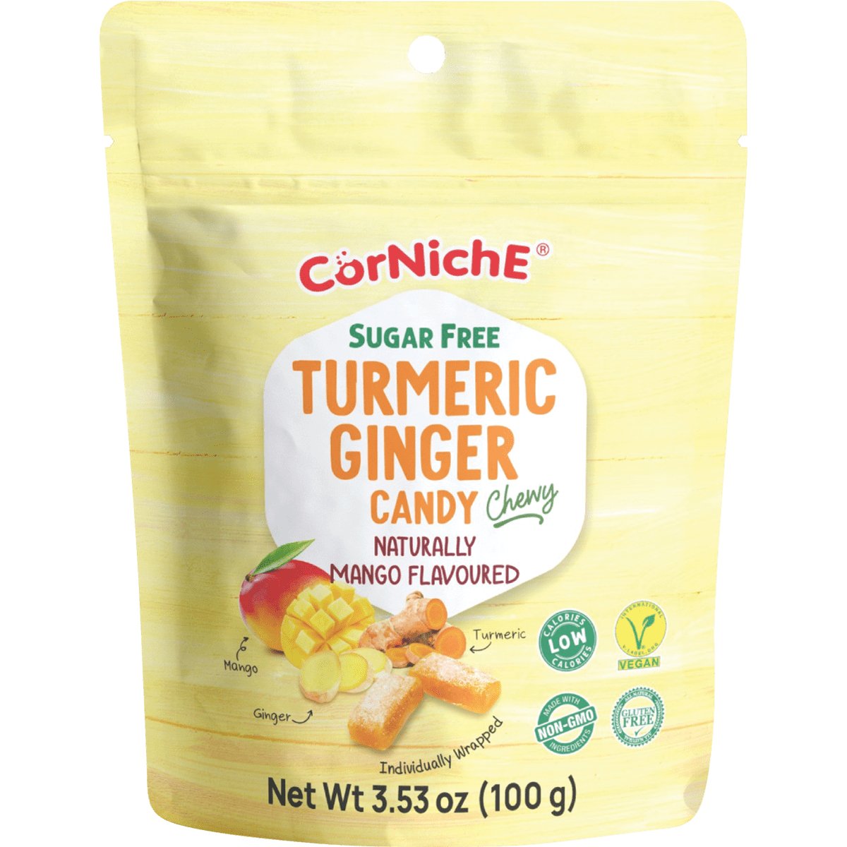 Corniche bonbon à mâcher à la mangue - GATSU GATSU