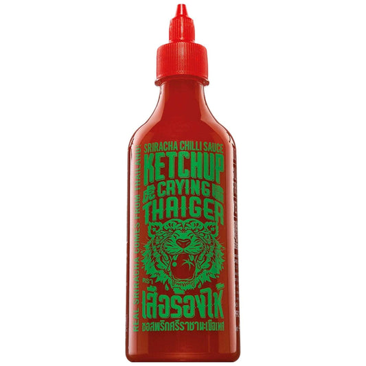 CRYING THAIGER Sriracha Chilli Sauce Ketchup 200ml - GATSU GATSU