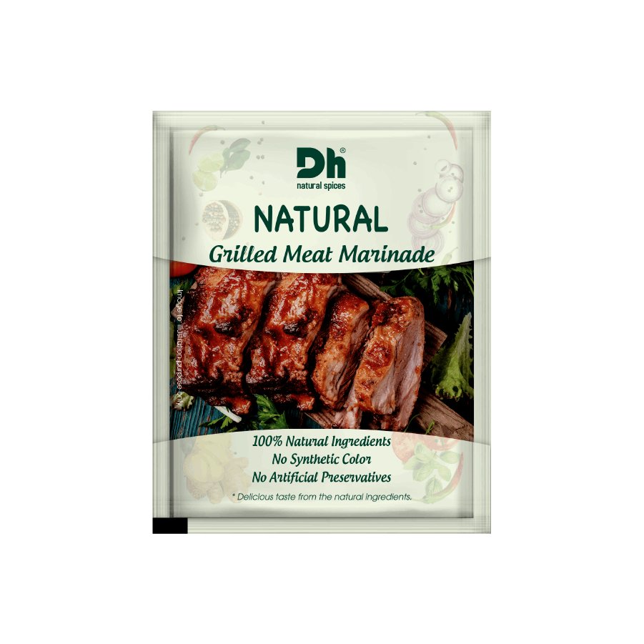 DH FOODS Marinade naturelle pour viande grillee 10g - GATSU GATSU