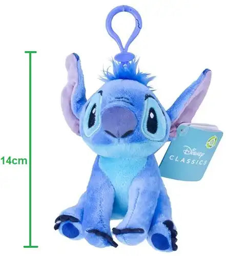 Disney Lilo & Stitch Peluche Bagclip bleu