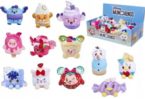 Disney Munchlings Peluche 10cm Serie 1+2
