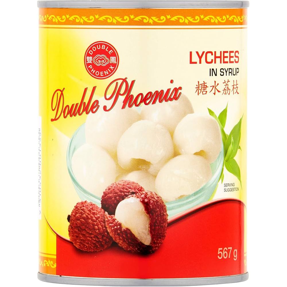 DOUBLE PHOENIX Litchi au sirop 567g - GATSU GATSU