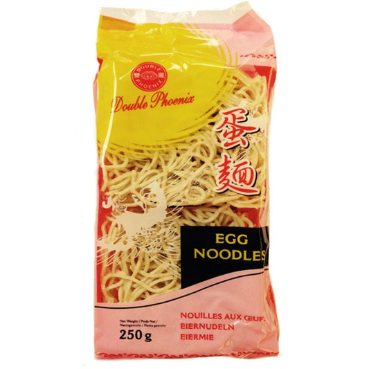 DOUBLE PHOENIX nouilles chinoises séchées aux œufs 250g - GATSU GATSU