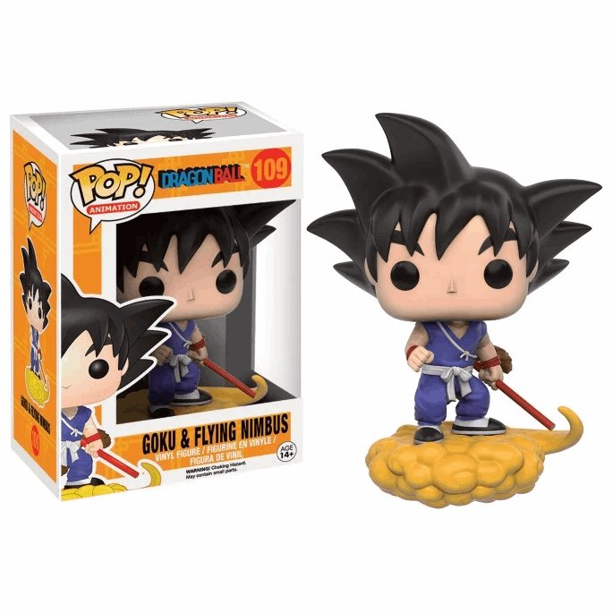 DRAGON BALL Z - POP N° 109 - Goku and Flying Nimbus - GATSU GATSU