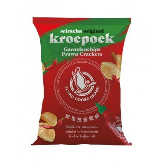 FLYING GOOSE Sriracha chips de crevettes 80g - GATSU GATSU