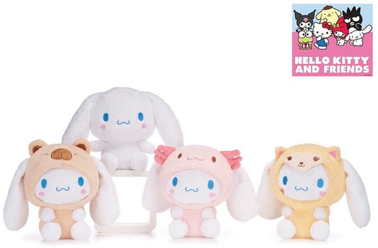 Hello Kitty Peluche Cinnamoroll 4 assortis S3 24cm