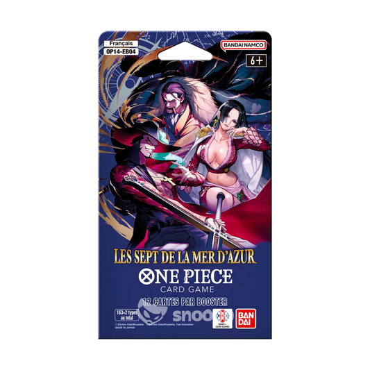 Booster sous Blister | One Piece | OP-14 | Les Sept de la Mer Azur | 🇫🇷