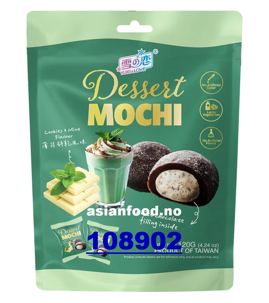 Yuki and love Menthe chocolat 120g