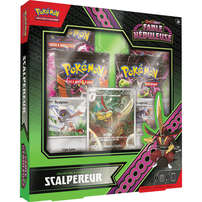 Pokémon EV65: Coffret Illustration Scalpereur