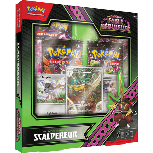 Pokémon EV65: Coffret Illustration Scalpereur