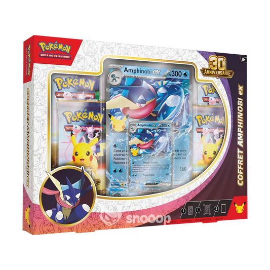 Coffret | Pokémon | 30e Anniversaire | Amphinobi Ex |