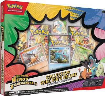 Pokémon Q126 : DELUXE pin box (5 boosters + pins)