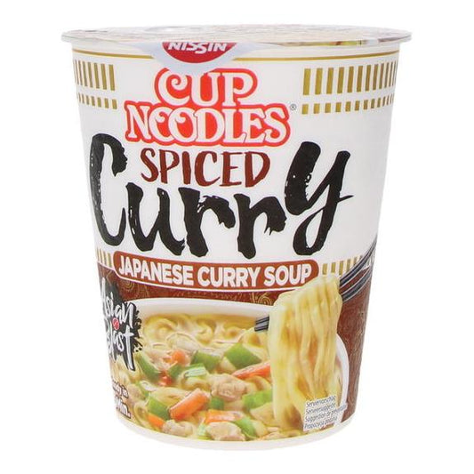 NISSIN Cup Noodle Curry épicé