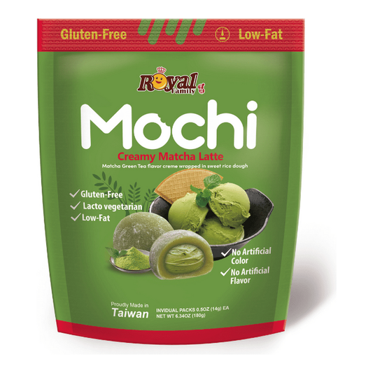 Royal Family Mochi Creamy Latte Matcha - sans gluten