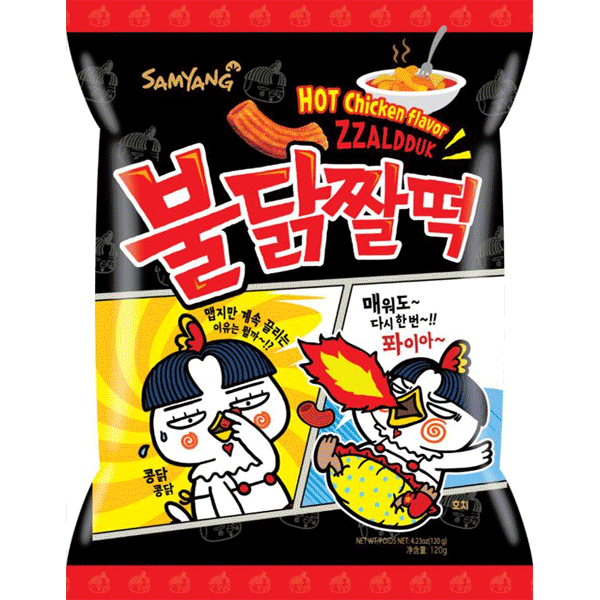 SAMYANG Zzaldduk Snack 120g