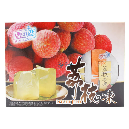 YUKI&LOVE Gelées litchi 200g